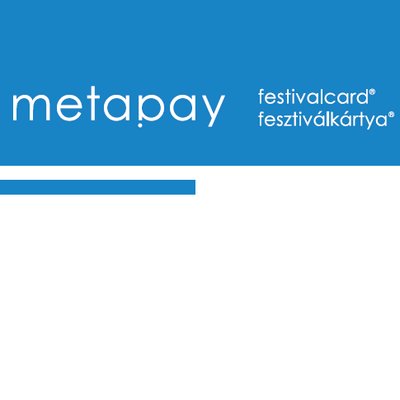 Metapay kártya, a rendezvény hivatalos fizetőeszköze